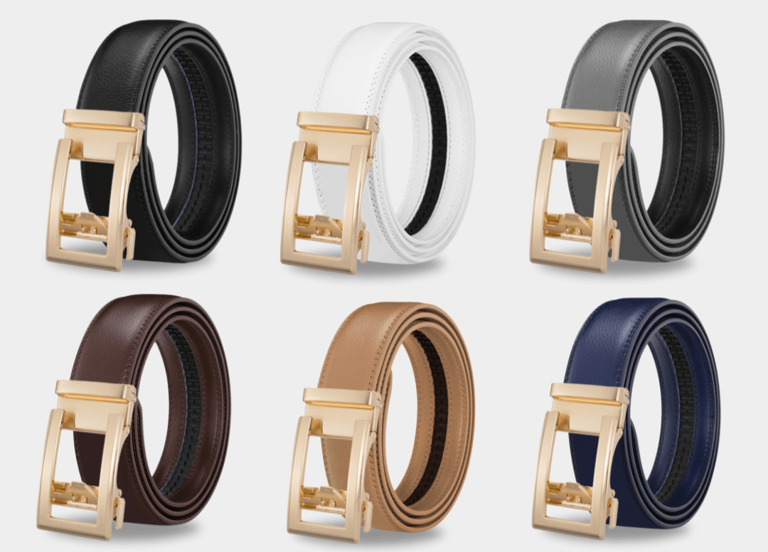 Bloemendaal Belt™ Easy Click Riem - Mooi én moeiteloos aan te passen - Modanoir MODE