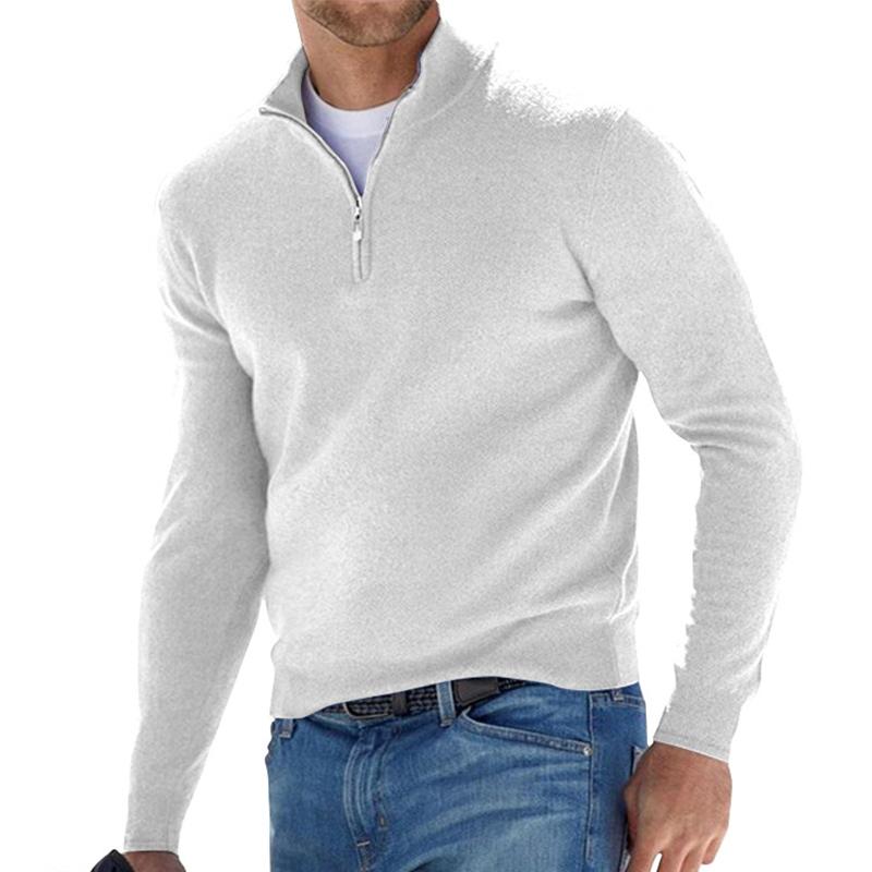 Edam Essential™ Pullover met Halve Rits - Comfort en veelzijdigheid in elke laag - Modanoir MODE