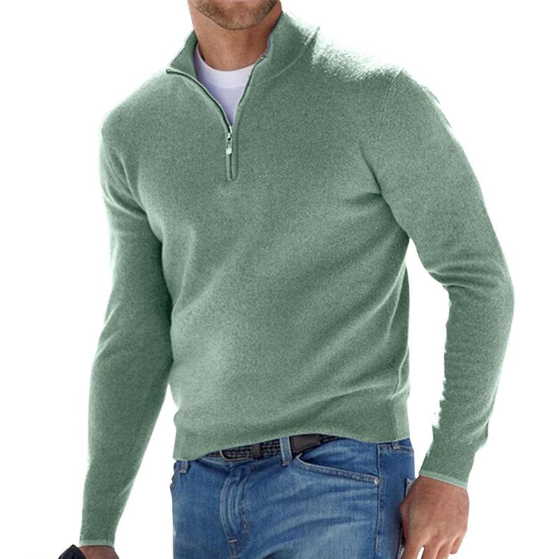 Edam Essential™ Pullover met Halve Rits - Comfort en veelzijdigheid in elke laag - Modanoir MODE