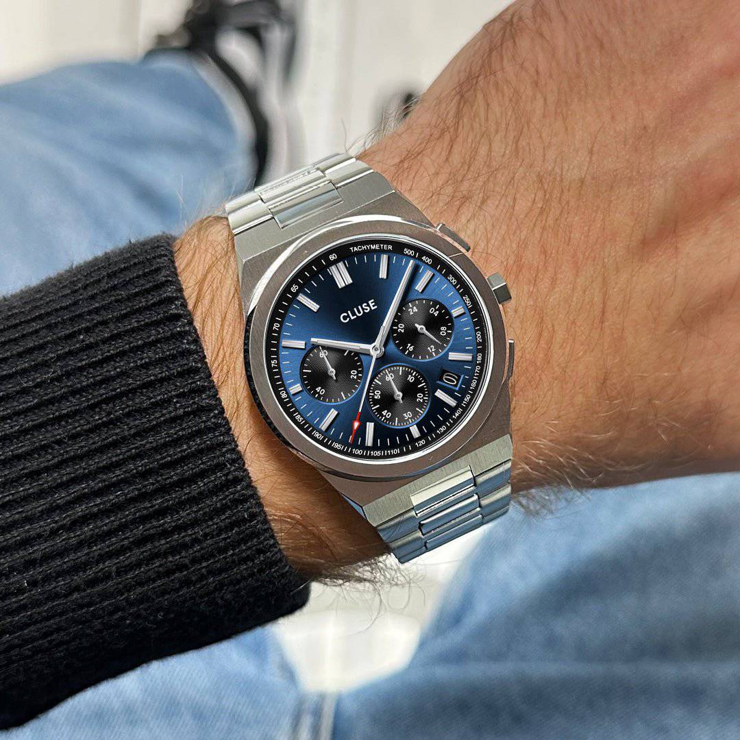 Groningen Granite™ Chrono Horloge - Stijlvolle precisie voor elke dag - Modanoir MODE