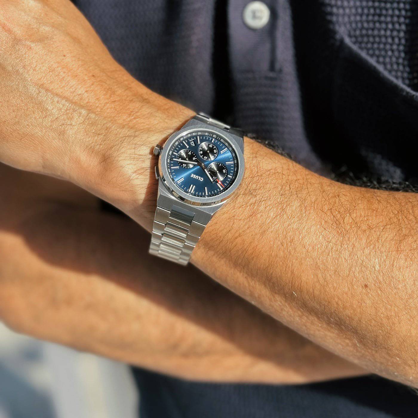 Groningen Granite™ Chrono Horloge - Stijlvolle precisie voor elke dag - Modanoir MODE