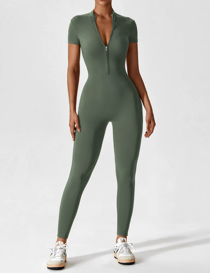Hilversum Harmony™ Jumpsuit met rits - Verfijnde Stijl en Ultiem Comfort - Modanoir MODE