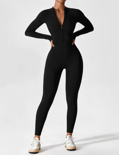 Hilversum Harmony™ Jumpsuit met rits - Verfijnde Stijl en Ultiem Comfort - Modanoir MODE