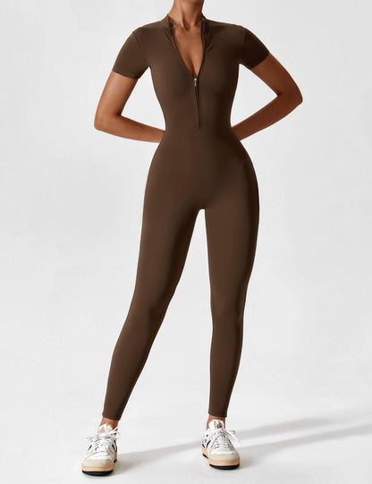 Hilversum Harmony™ Jumpsuit met rits - Verfijnde Stijl en Ultiem Comfort - Modanoir MODE