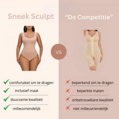 Sneek Sculpt™ Bodysuit Sculpting Shapewear - Creëer een onweerstaanbaar silhouet vol zelfvertrouwene contouren - Modanoir MODE