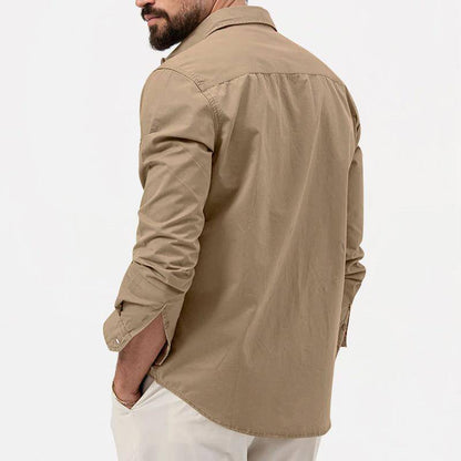 Taroudant Tone™ Cargo Overhemd met lange mouwen - Stoer en functioneel voor elke gelegenheid - Modanoir MODE